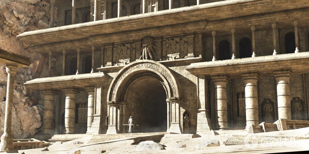 古代神庙3D模型资源包 ChuckCG Ancient Temple Asset Pack