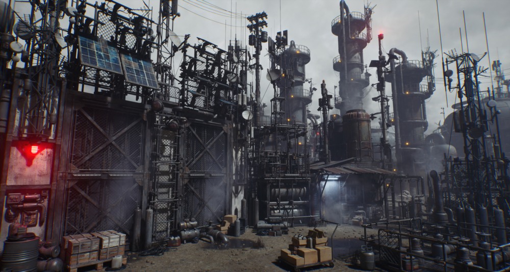后启示录幸存者环境3d模型套件套装 Post Apocalypse Survivor Environment Kitbash set