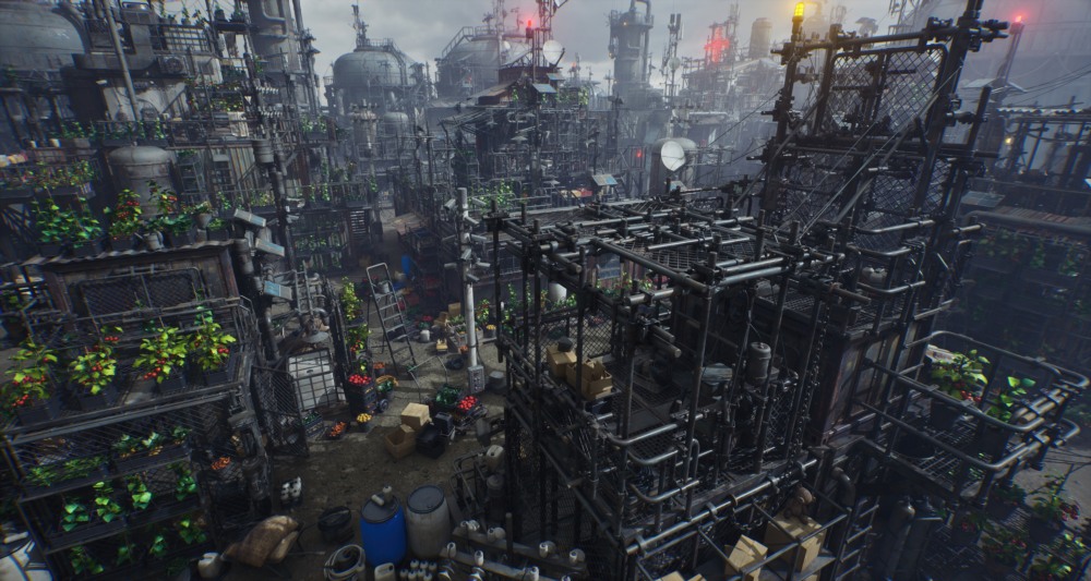 后启示录幸存者环境3d模型套件套装 Post Apocalypse Survivor Environment Kitbash set