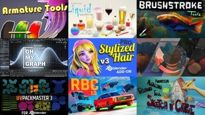 [Blender 插件] 31个 Blender 插件合集2025年第8季
