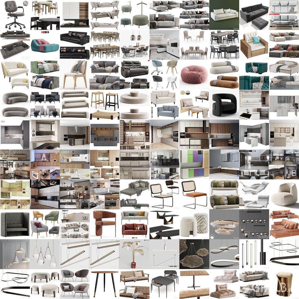 3DSky Pro 3D模型合辑2025年7月第2季 | 400套 | 15.7GB