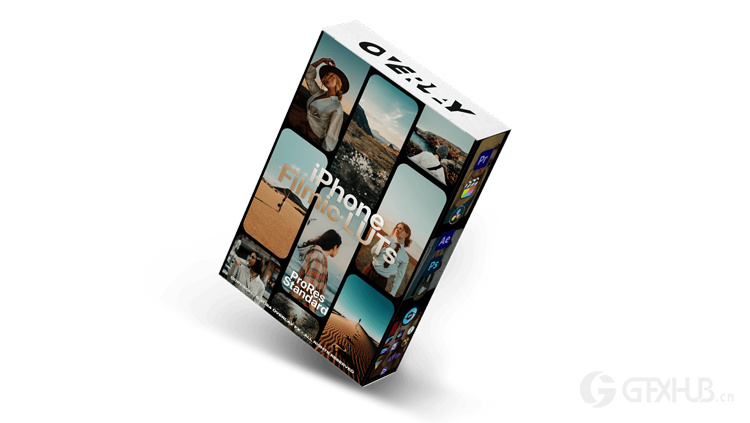 OverlayFX - iPhone Filmic LUTs - ProRes & Standard LUTs Pack