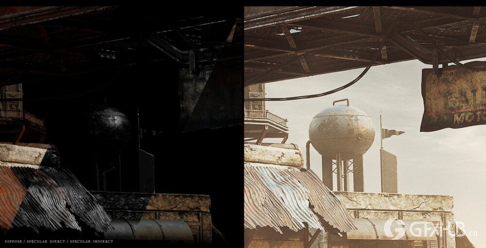 拾荒者炼油厂 | 第二集 - 使用 Substance Painter 进行环境纹理绘制