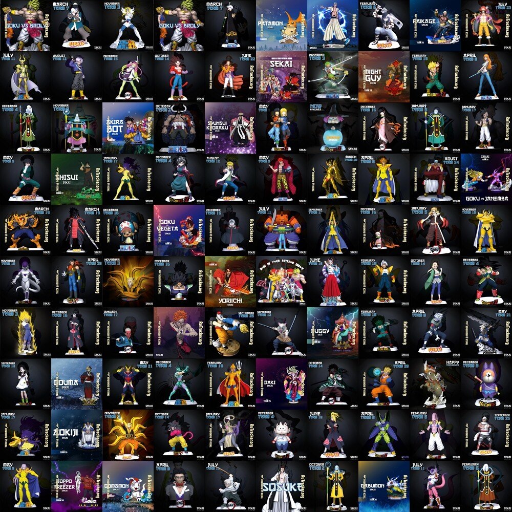 Sekai 3D 打印模型 第 1-32 期合集 Sekai 3D Printable Miniatures TERM 1-32 - GFXHUB