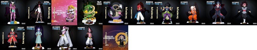 Sekai 3D 打印模型 第 1-32 期合集 Sekai 3D Printable Miniatures TERM 1-32