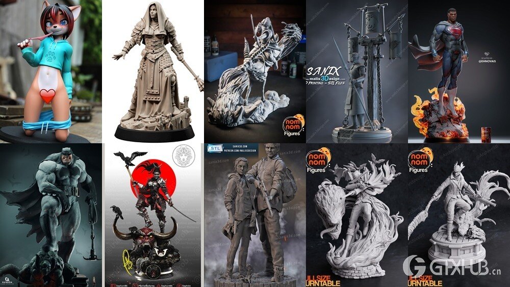 145组 3D 打印模型合辑2023年7月 3D-Print Models Collection July 2023