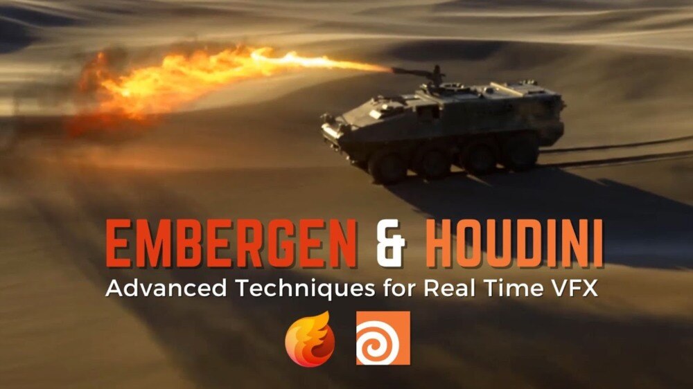 【中文字幕】EmberGen+Houdini 实时视觉特效高级技术教程 - GFXHUB
