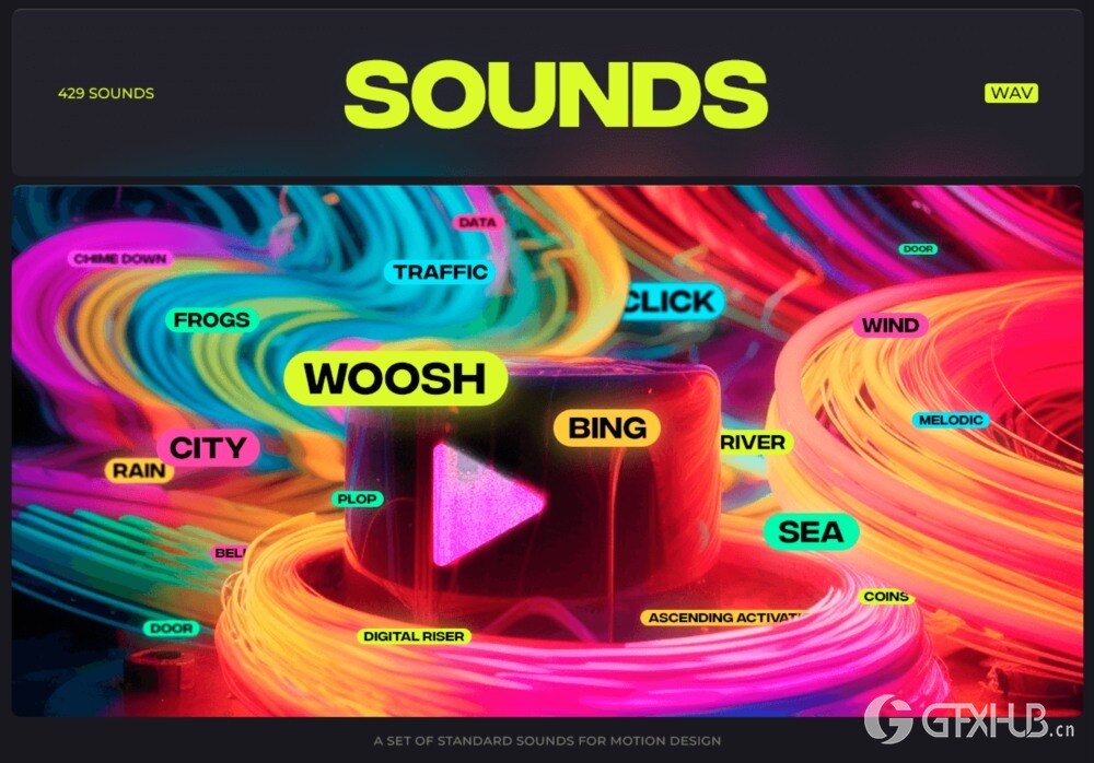 AE脚本-3000种社交媒体图形标题排版转场音效背景图标动画预设 Booster Pack