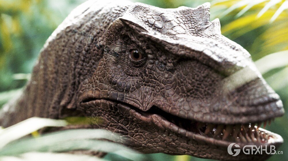 Blender迅猛龙恐龙3D模型 Raptor Dinosaur 3D model Realistic and Rigged