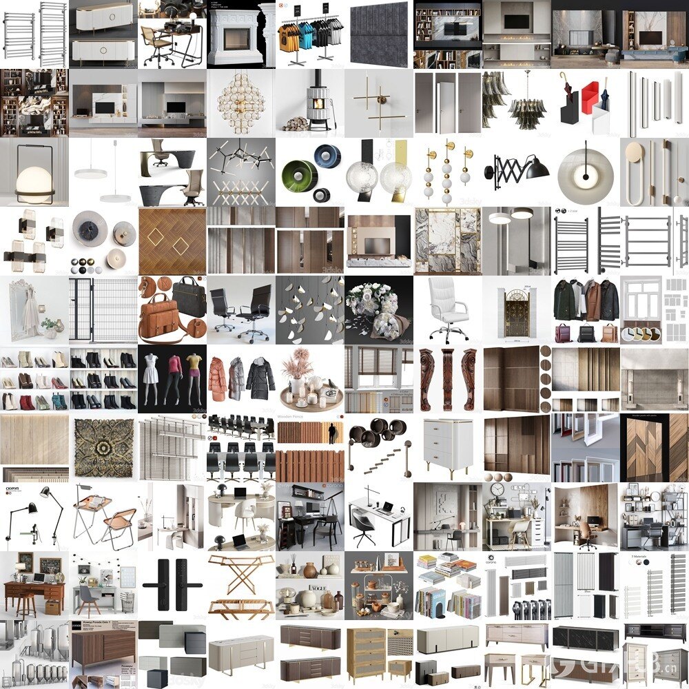 3DSky Pro 3D模型合辑2025年7月第3季 | 400套 | 18.4GB