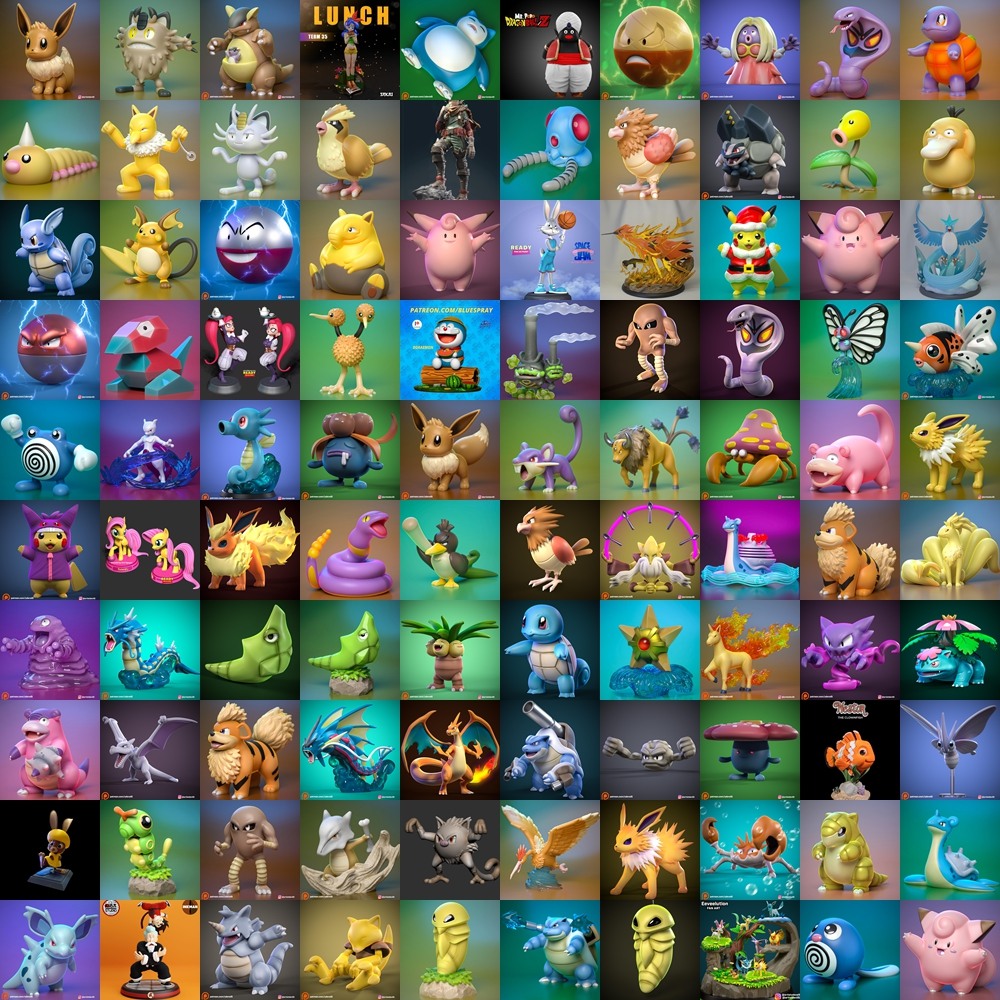 3D打印模型儿童系列 Kids Collection of 3D Printable Miniatures Vol.2