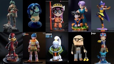 3D打印模型儿童系列 Kids Collection of 3D Printable Miniatures Vol.2