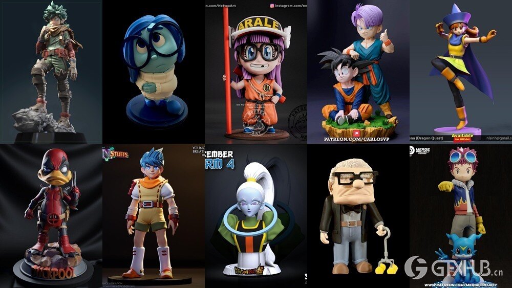 3D打印模型儿童系列 Kids Collection of 3D Printable Miniatures Vol.2