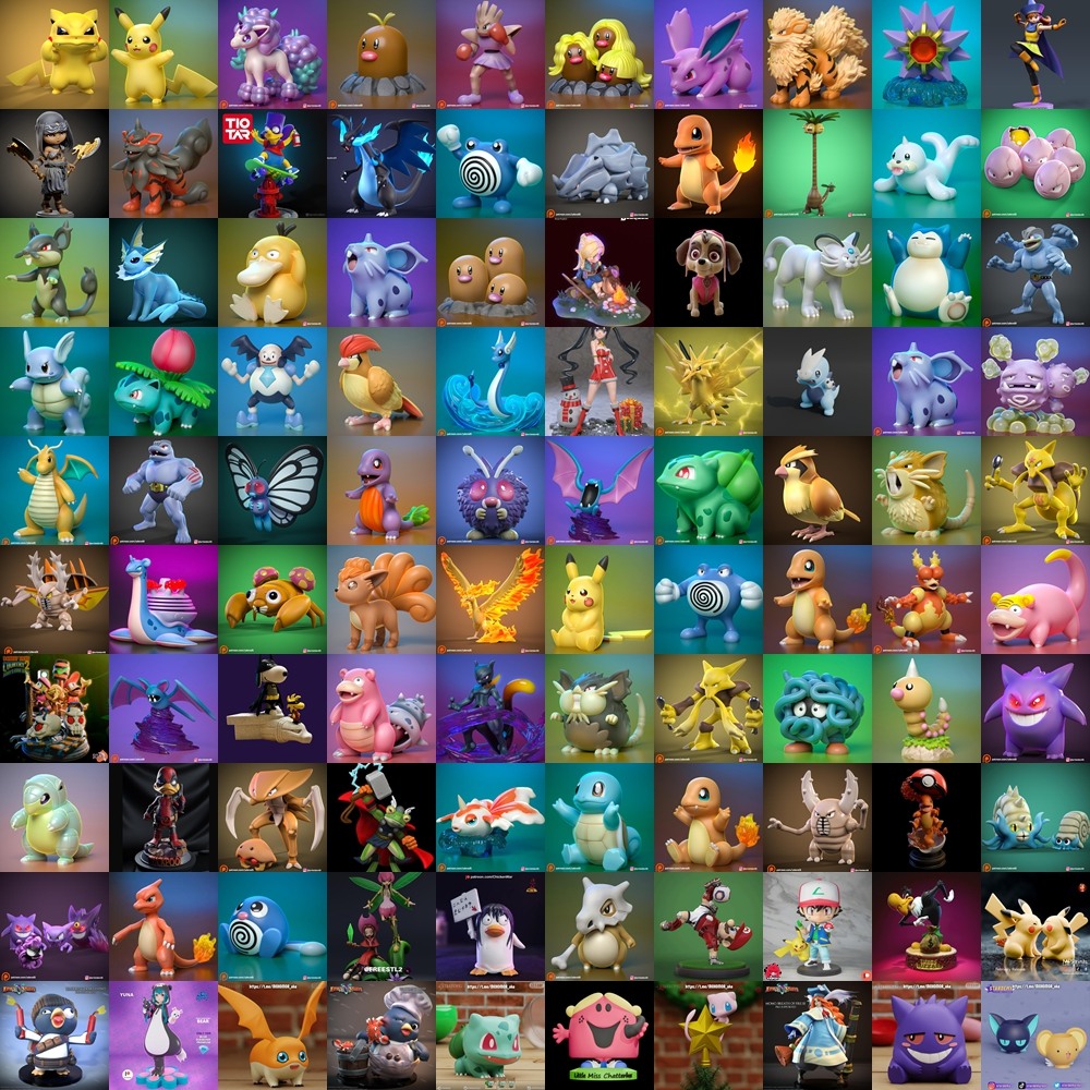 3D打印模型儿童系列 Kids Collection of 3D Printable Miniatures Vol.2