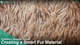 Substance Designer 制作逼真可自定义毛发材质教程