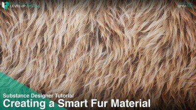 Substance Designer 制作逼真可自定义毛发材质教程