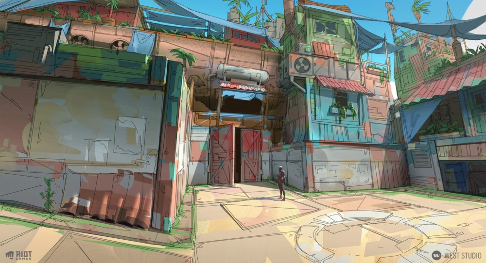 使用 Ulysse Verhasselt 的 2D 和 Blender 中的风格化环境制作教程