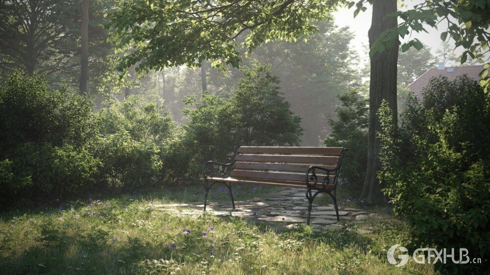 植物和灌木 3D 模型 Archmodels vol. 204