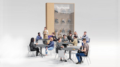 12个咖啡馆休闲人物3D模型 Humano – 2212 – Café 01