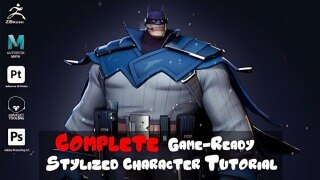 【中文字幕】ZBrush+Maya 风格化3D角色建模教程 COMPLETE Stylized Character Tutorial