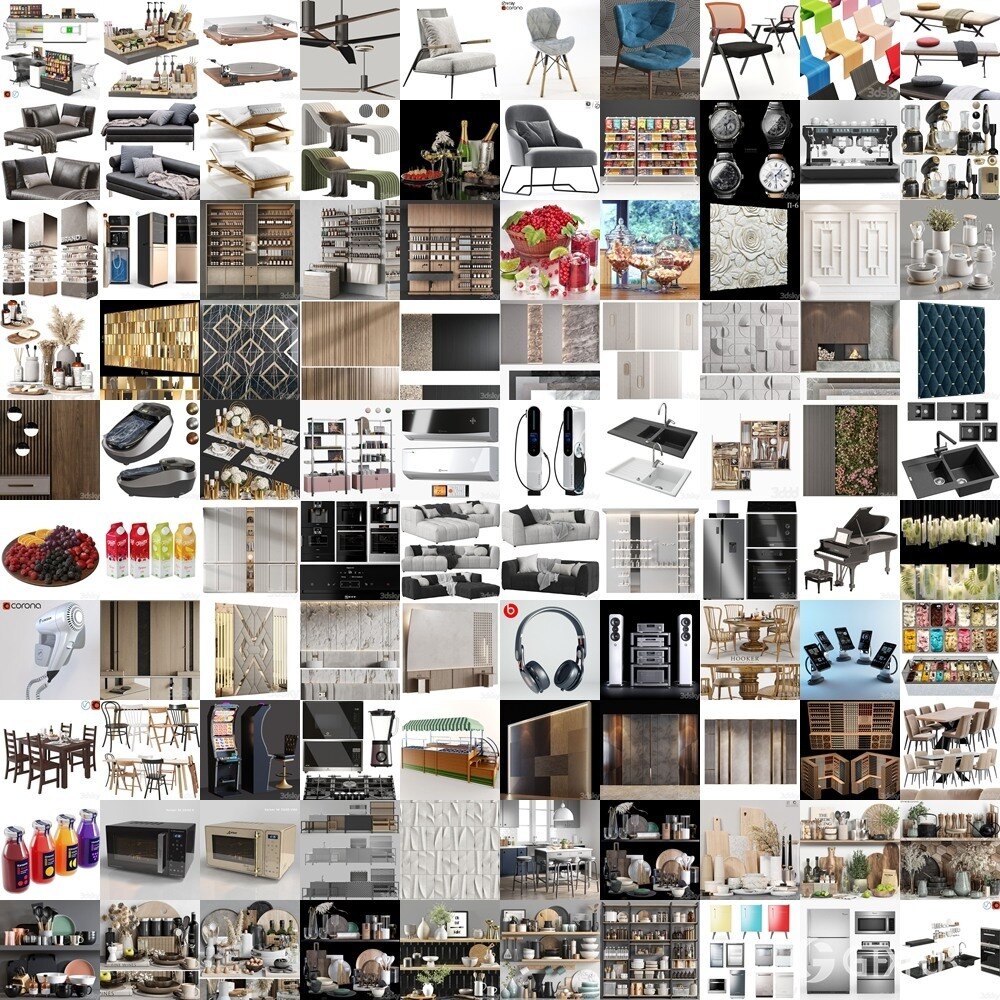 3DSky Pro 3D模型合辑2025年8月第2季 | 400套 | 17.3GB