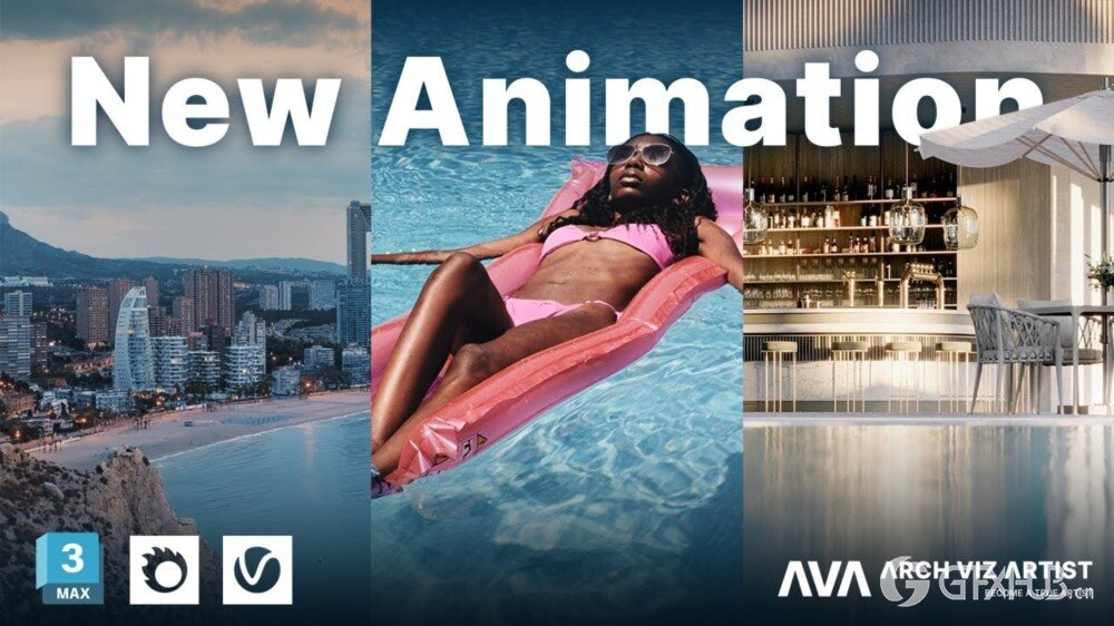 基础到高级 3ds Max 建筑和室内动画教程