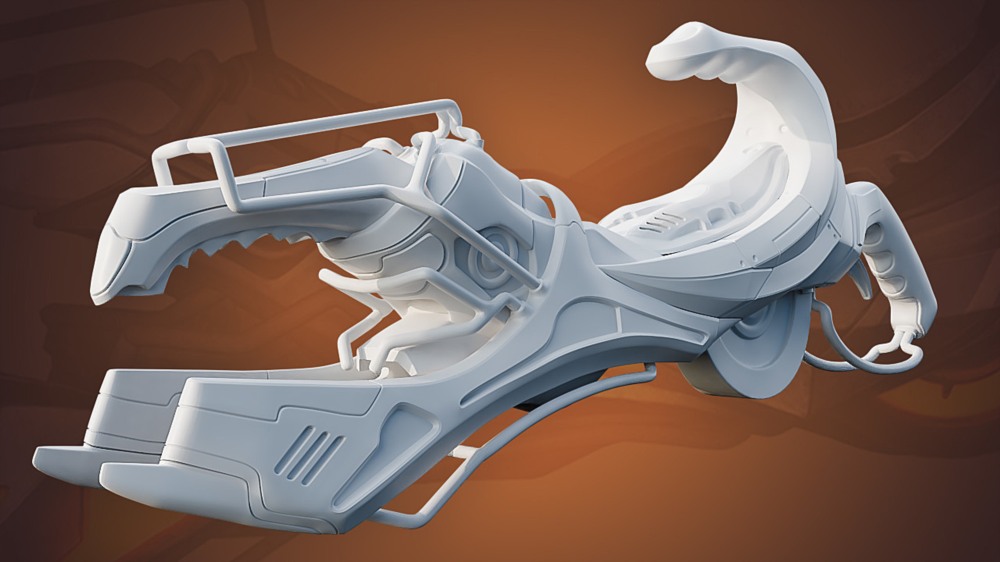Blender 硬表面雕刻和重新拓扑教程 Hard Surface Sculpting and Retopology