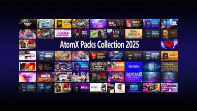 AtomX Packs Collection 2025 Updates : After Effects & Premiere Pro