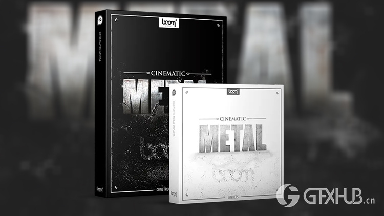 史诗科幻电影震撼金属音效 Boom Library - Cinematic Metal