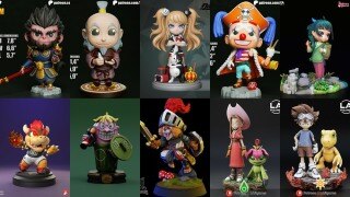 3D 打印模型儿童系列 Kids Collection of 3D Printable Miniatures Vol.3