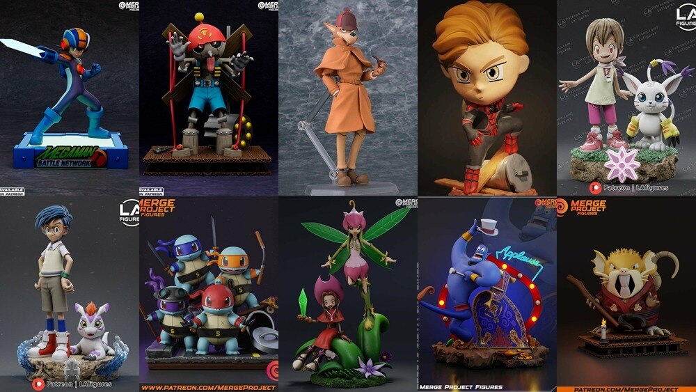 3D 打印模型儿童系列 Kids Collection of 3D Printable Miniatures Vol.3 - GFXHUB