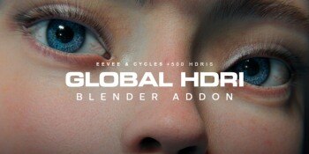 500+Blender HDRI 光影环境贴图合集 Global Hdri – 500+ Hdris – Masters The Light