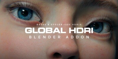 500+Blender HDRI 光影环境贴图合集 Global Hdri – 500+ Hdris – Masters The Light