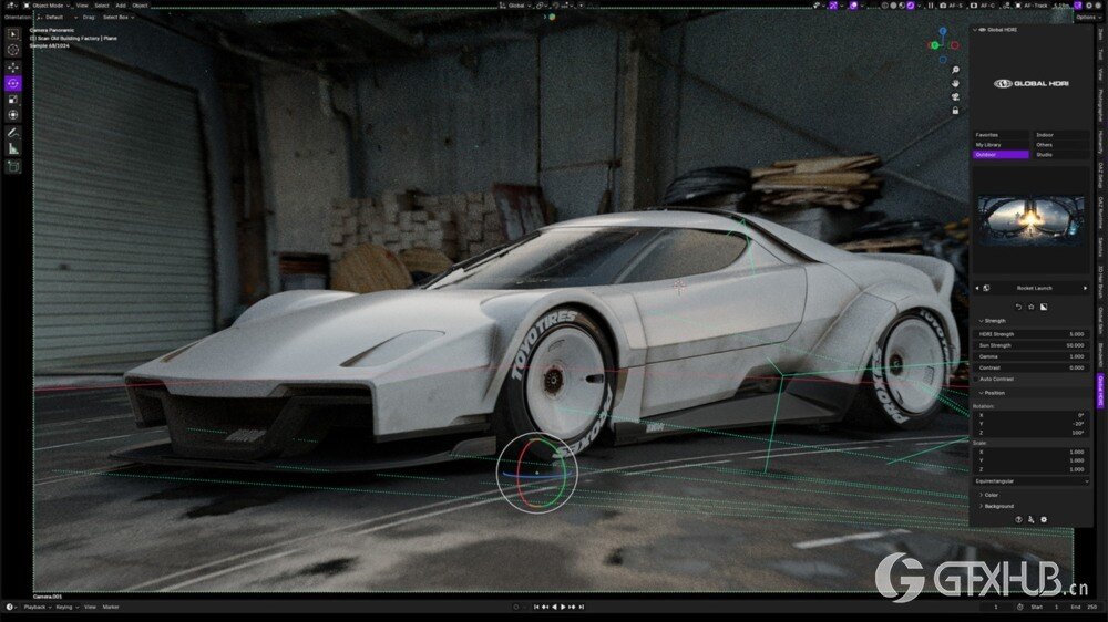 500+Blender HDRI 光影环境贴图合集 Global Hdri – 500+ Hdris – Masters The Light