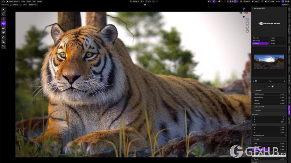 500+Blender HDRI 光影环境贴图合集 Global Hdri – 500+ Hdris – Masters The Light