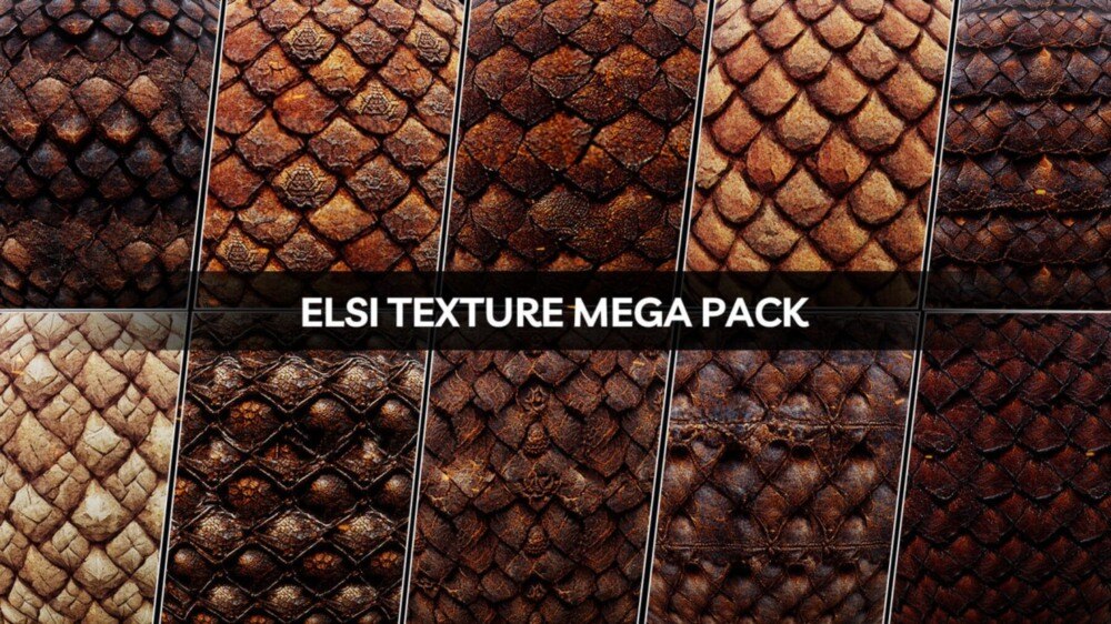480组4K 中世纪奇幻纹理贴图合集  Largest Medieval Fantasy Textures Library - GFXHUB