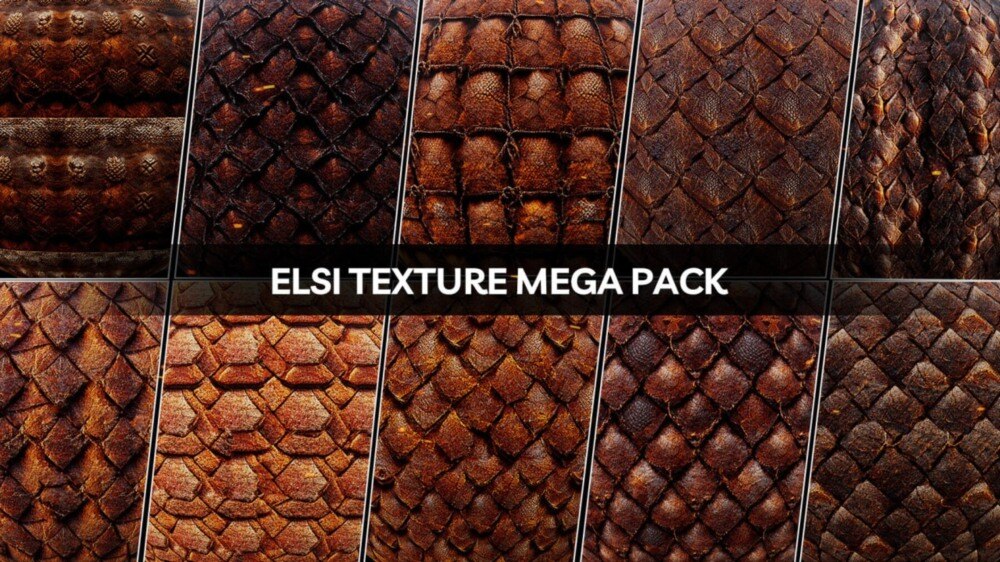 480组4K 中世纪奇幻纹理贴图合集  Largest Medieval Fantasy Textures Library - GFXHUB
