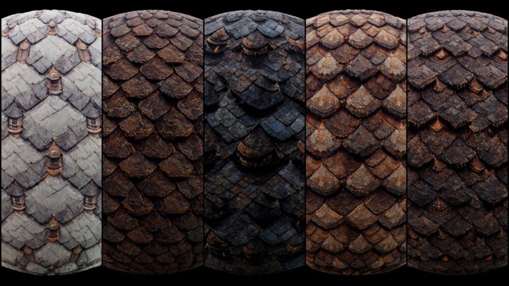 480组4K 中世纪奇幻纹理贴图合集  Largest Medieval Fantasy Textures Library - GFXHUB