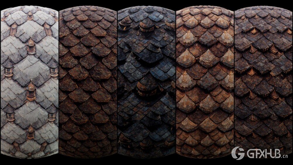 480组4K 中世纪奇幻纹理贴图合集 Largest Medieval Fantasy Textures Library