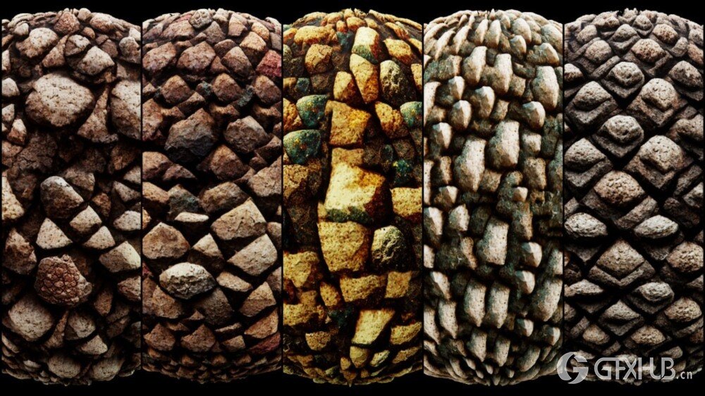 480组4K 中世纪奇幻纹理贴图合集 Largest Medieval Fantasy Textures Library