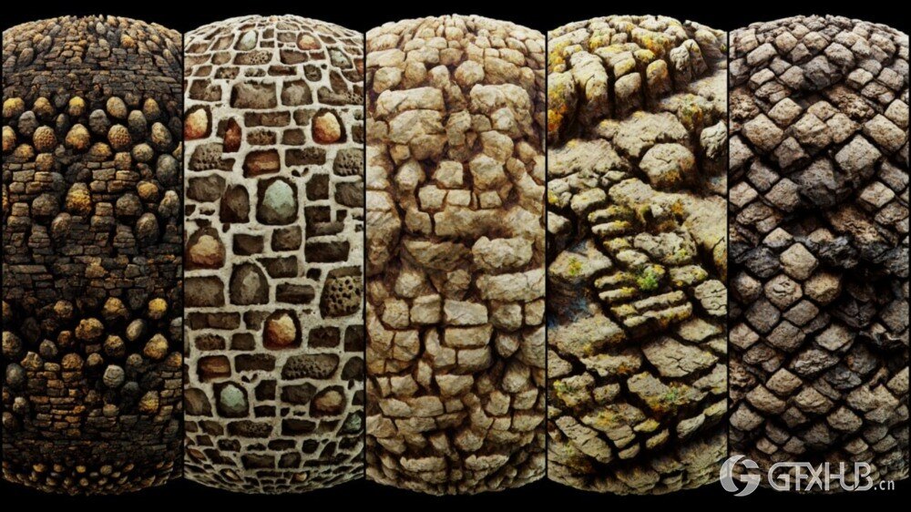 480组4K 中世纪奇幻纹理贴图合集 Largest Medieval Fantasy Textures Library