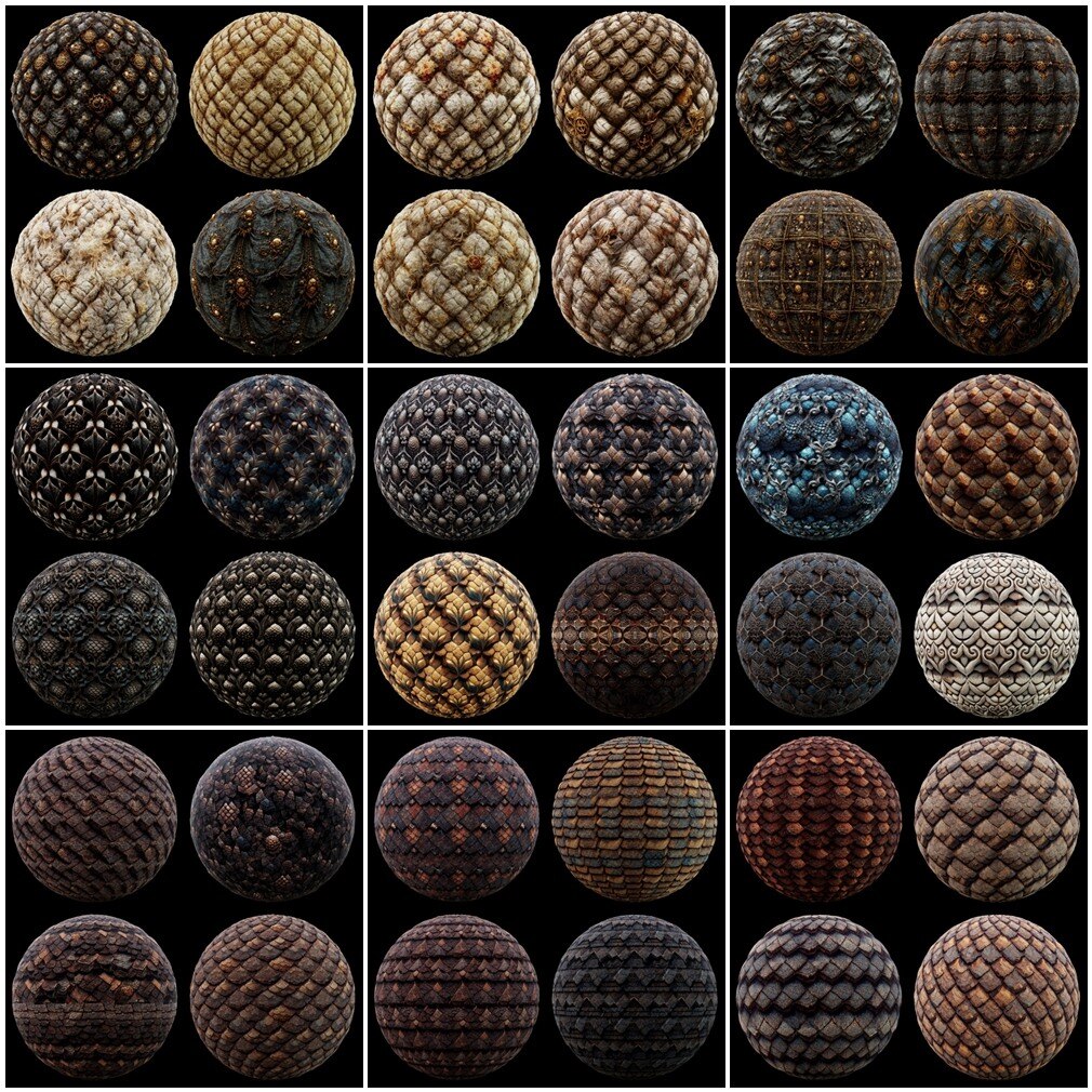 480组4K 中世纪奇幻纹理贴图合集  Largest Medieval Fantasy Textures Library - GFXHUB