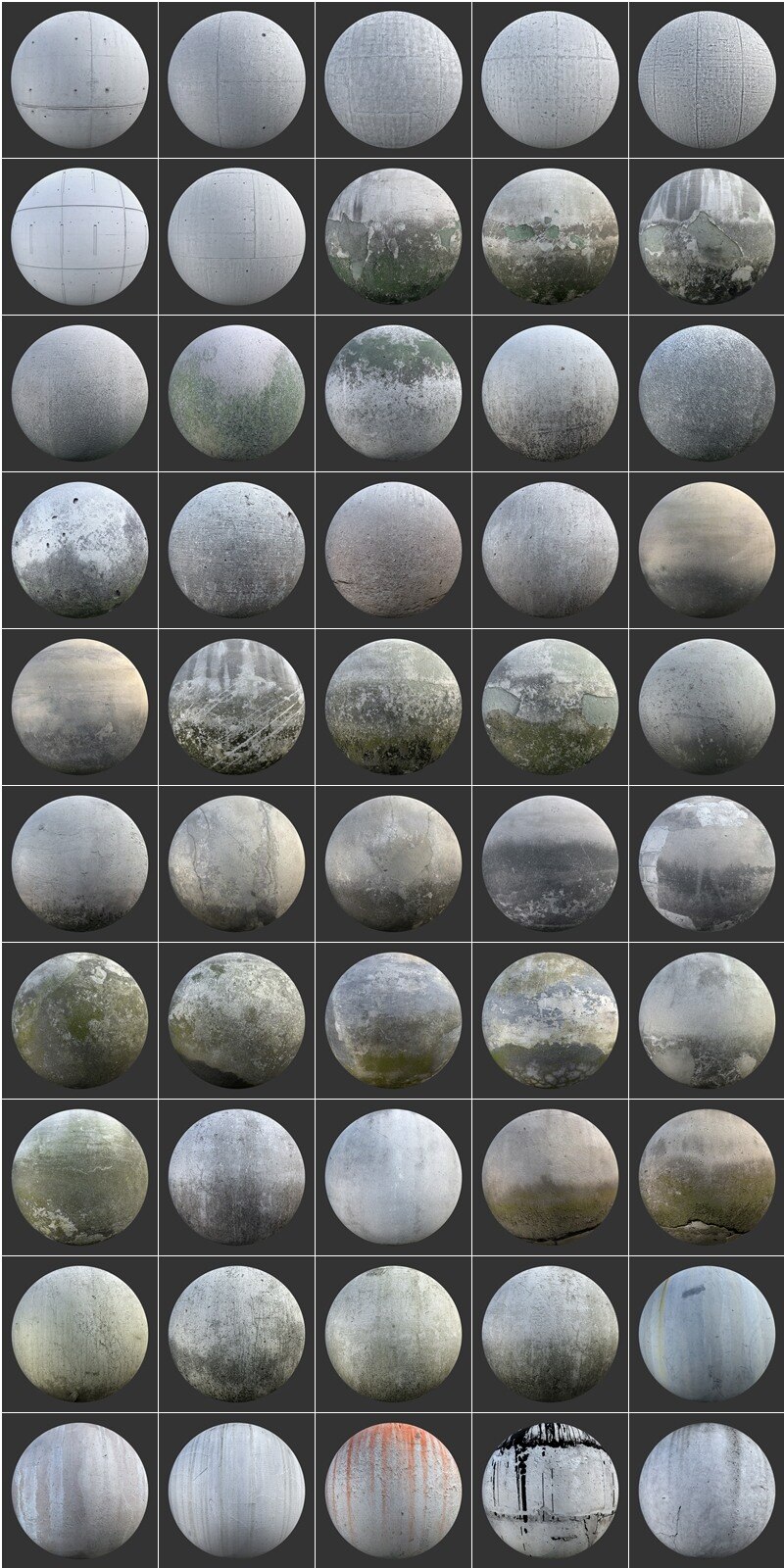 混凝土纹理贴图 Poliigon – Concrete Textures - GFXHUB
