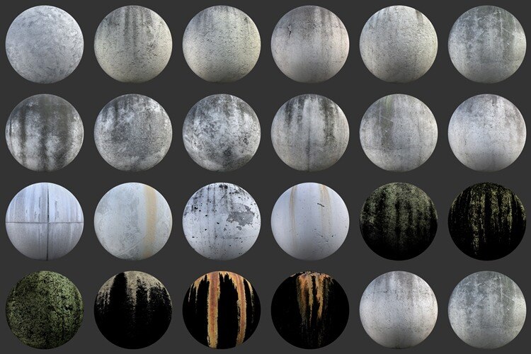混凝土纹理贴图 Poliigon – Concrete Textures - GFXHUB