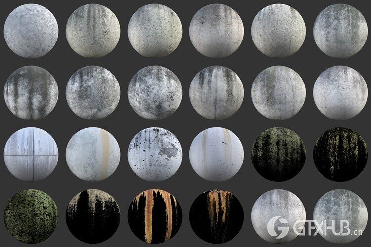 混凝土纹理贴图 Poliigon – Concrete Textures