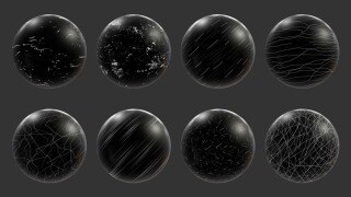 147组6K表面缺陷高光遮罩贴图 Poliigon – Surface Imperfections