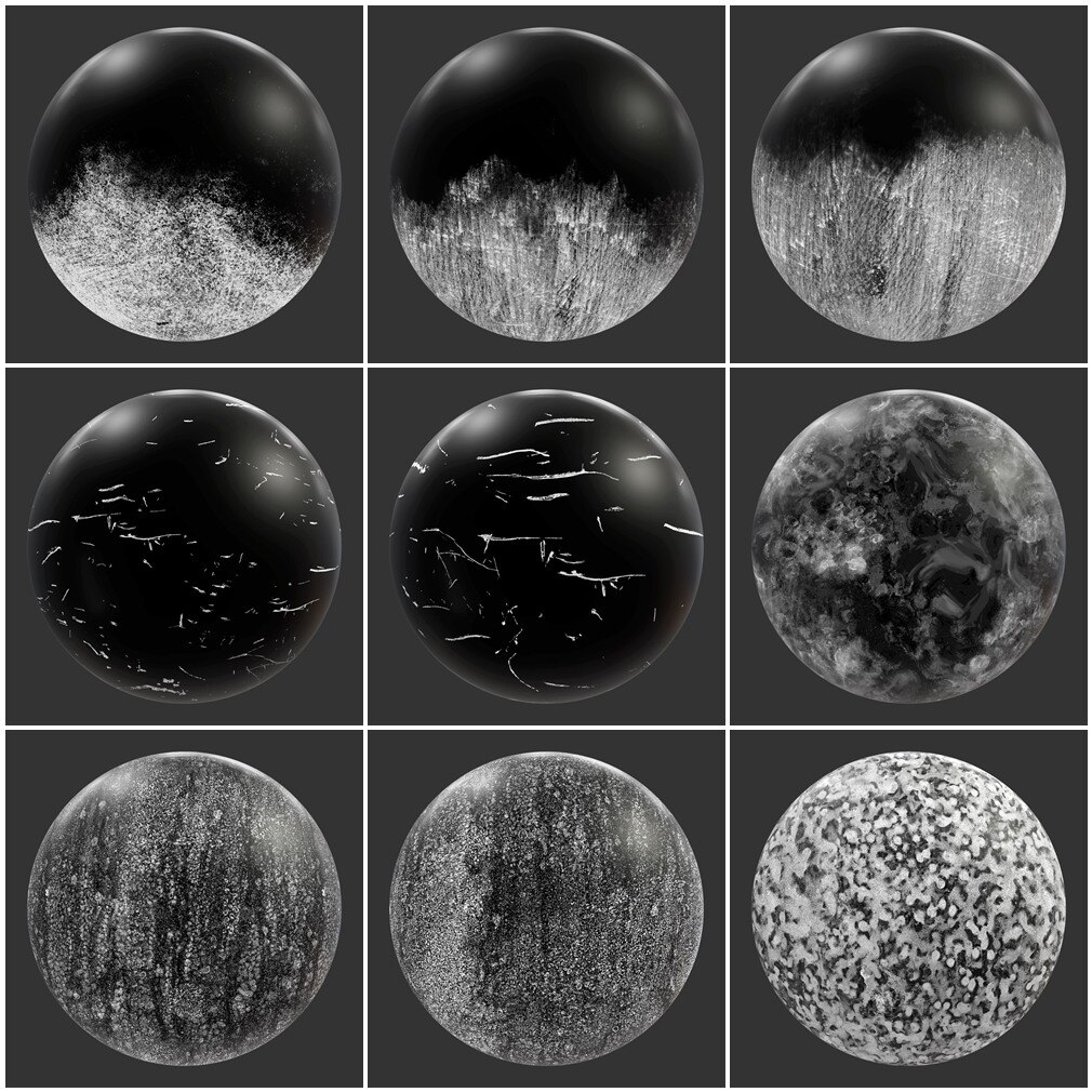 147组6K表面缺陷高光遮罩贴图 Poliigon – Surface Imperfections - GFXHUB