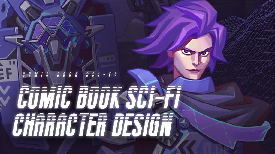 【中文字幕】漫画科幻角色设计 Comic Book Sci-fi Character Design - GFXHUB