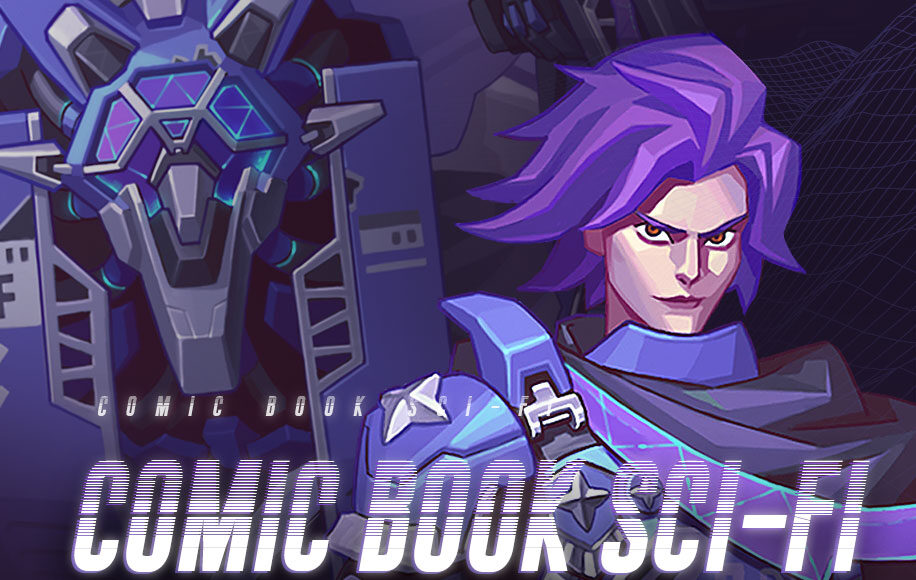 【中文字幕】漫画科幻角色设计 Comic Book Sci-fi Character Design - GFXHUB