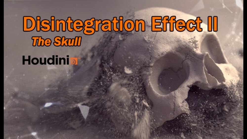 【中文字幕】Houdini 破碎特效教程 CGCircuit – Disintegration Effect II - GFXHUB